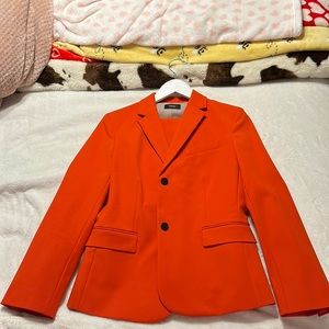 Theory fire opal suit top is 8 bottoms are 6